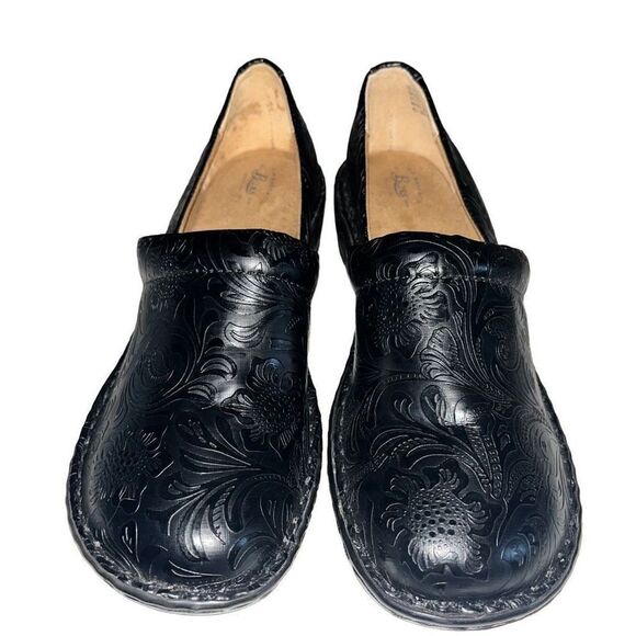 G.H. Bass black clogs 9M - Picture 3 of 5